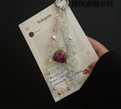 Pad Phone with Lanyard Beaded