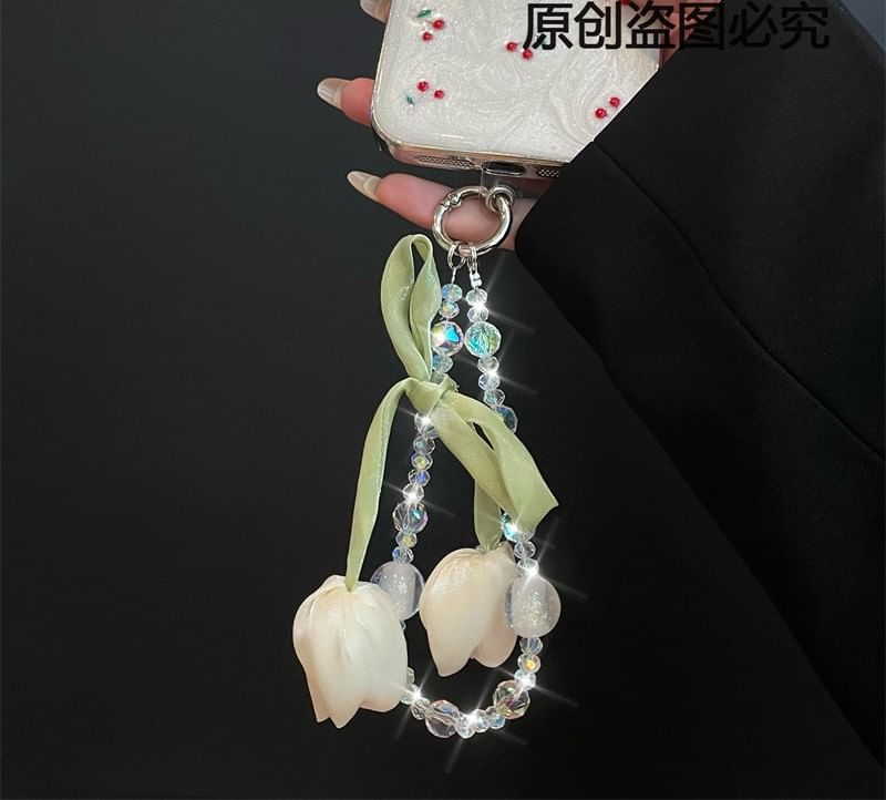 Phone Flower Pad Lanyard with