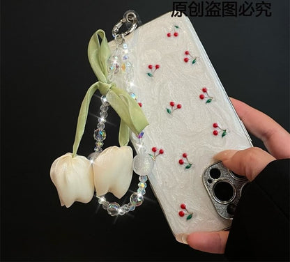 Phone Flower Pad Lanyard with