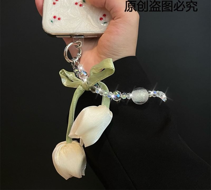 Phone Flower Pad Lanyard with