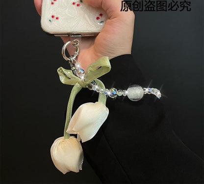 Phone Flower Pad Lanyard with