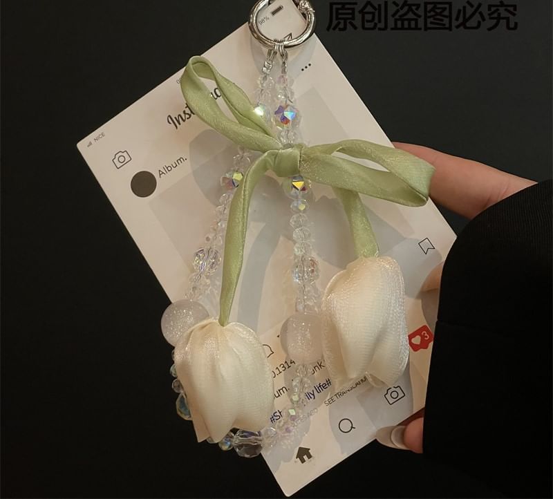 Phone Flower Pad Lanyard with