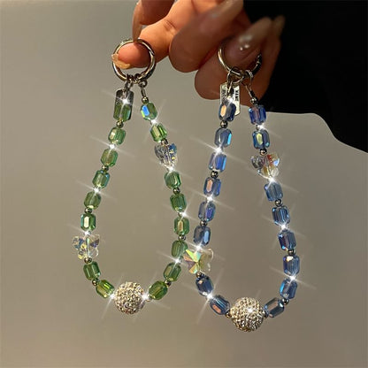 Lanyard Beaded Butterfly Phone