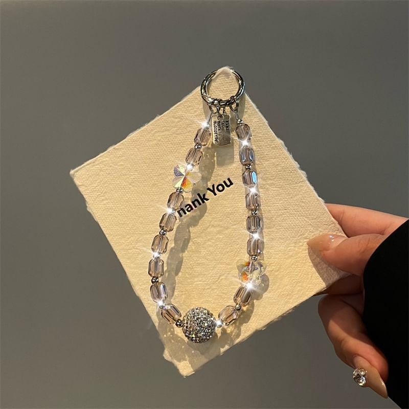 Lanyard Beaded Butterfly Phone