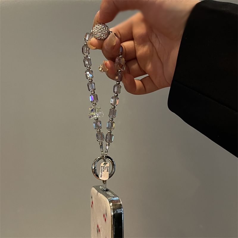 Lanyard Beaded Butterfly Phone