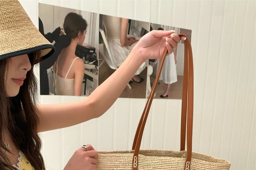 Straw Bag Tote