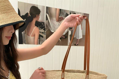 Straw Bag Tote
