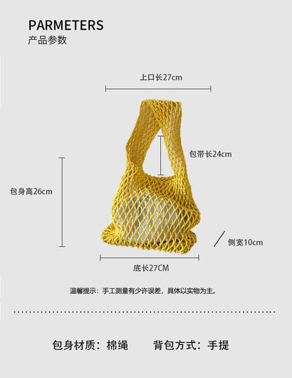 Bag Perforated Tote Plain