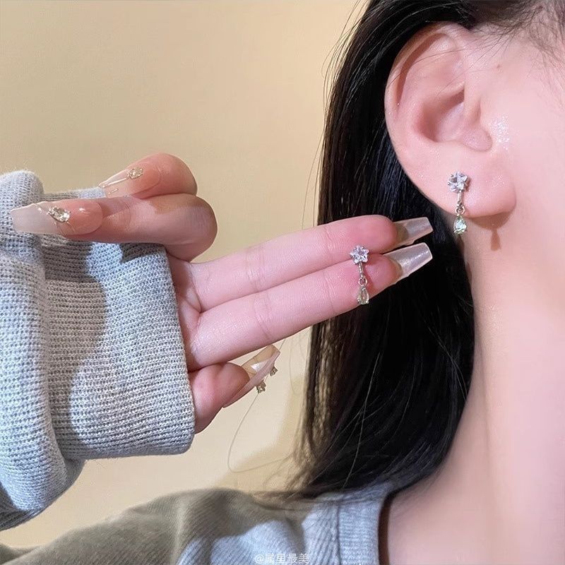 Drop Earring CZ Star