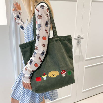 Bag Dog Print Tote