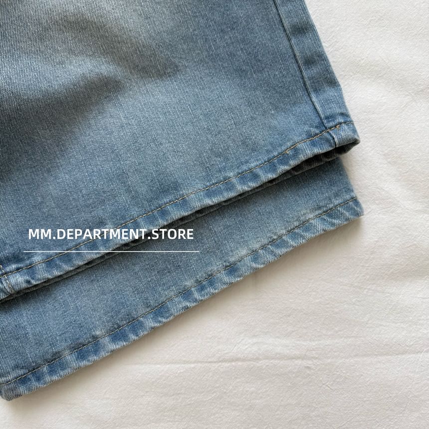 High Wide Leg Shorts Waist Denim
