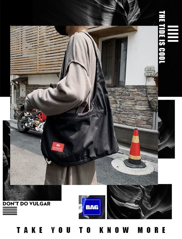 Bag Lettering Tag Messenger