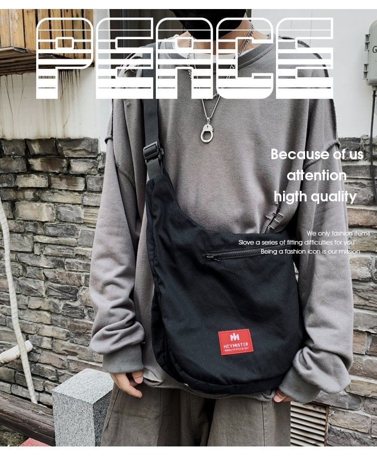 Bag Lettering Tag Messenger