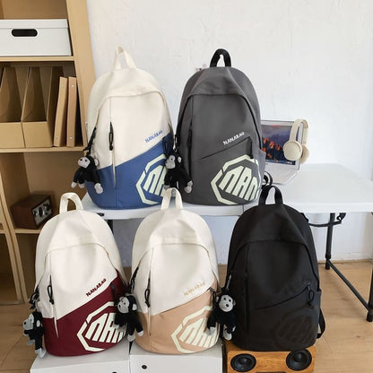 Godzilla Lettering / Backpack Charm Bag Set