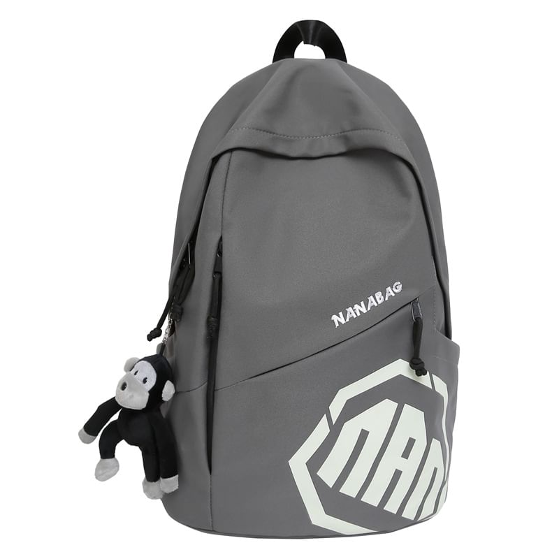 Godzilla Lettering / Backpack Charm Bag Set