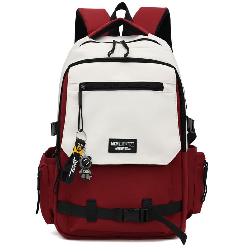 Bag Set Lettering Backpack Charm / Flap