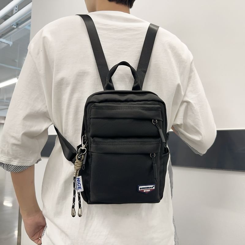 Mini Lettering Backpack