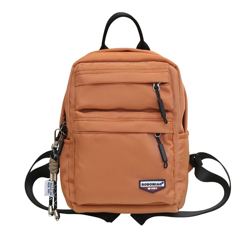 Mini Lettering Backpack