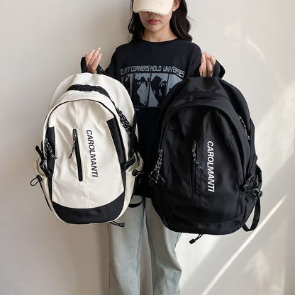 Backpack Lettering Two Tone
