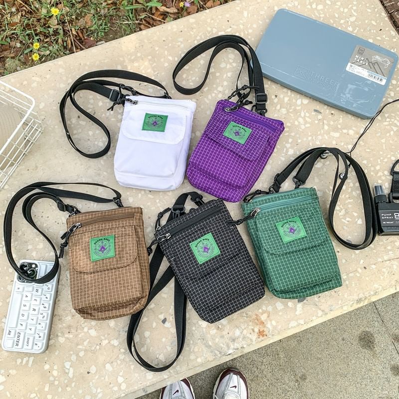 Crossbody Bag Flap Striped