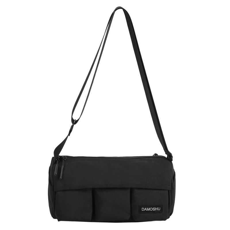 Crossbody Lettering Bag Barrel