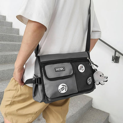 Pocket Crossbody Mesh Bag