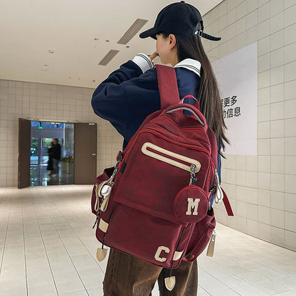 Coin Set Backpack Camouflaged / Print Purse