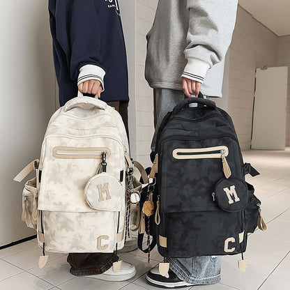 Coin Set Backpack Camouflaged / Print Purse