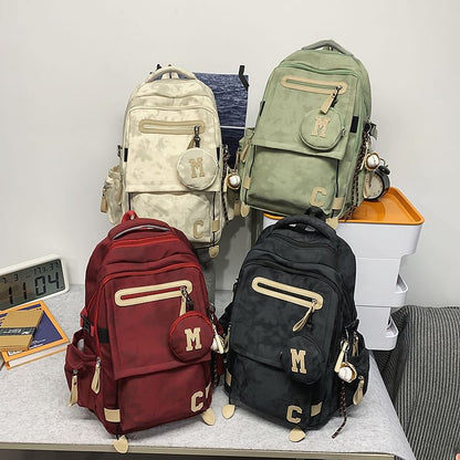 Coin Set Backpack Camouflaged / Print Purse