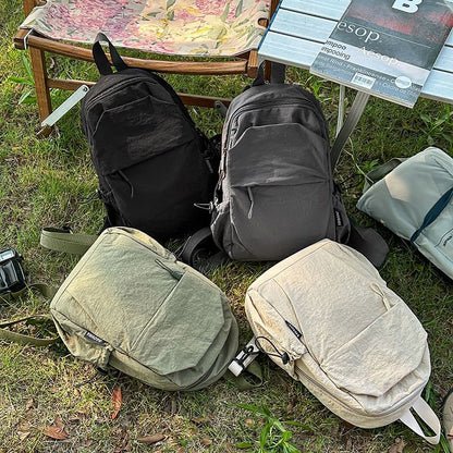 Nylon Backpack Plain