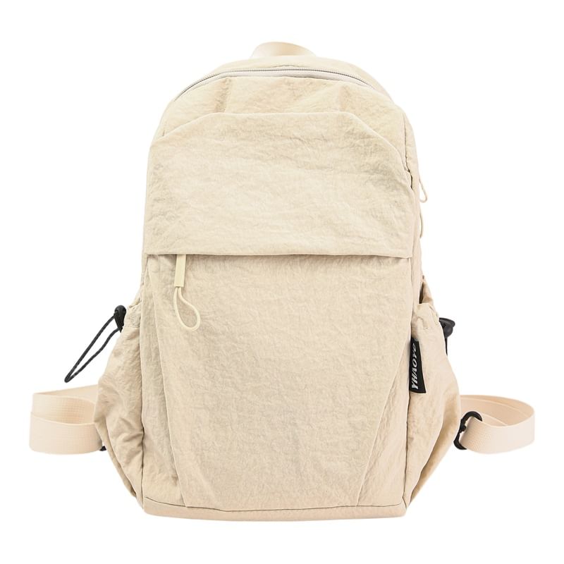 Nylon Backpack Plain