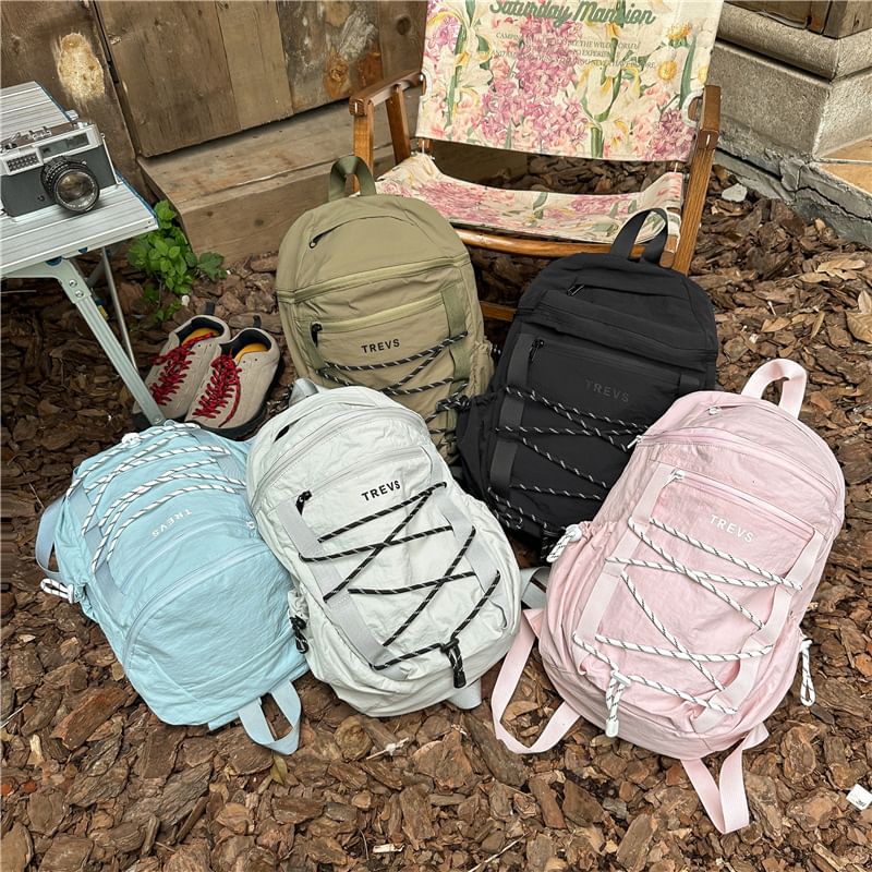 Lettering Hiking Backpack