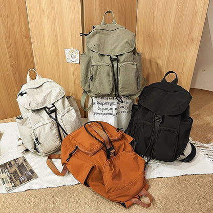Plain Backpack Flap