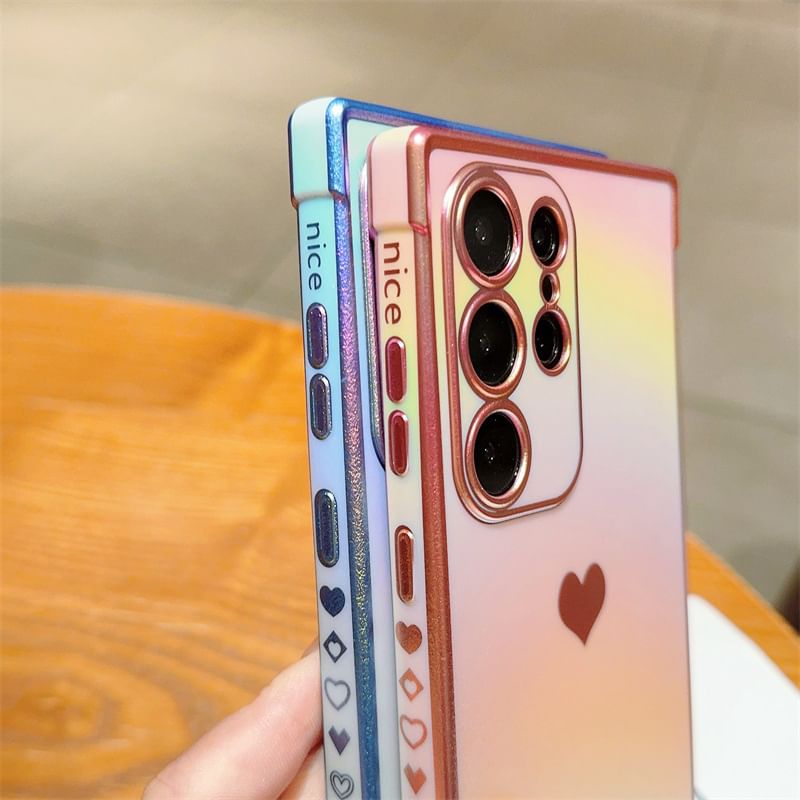 Heart Color Changing Phone Case