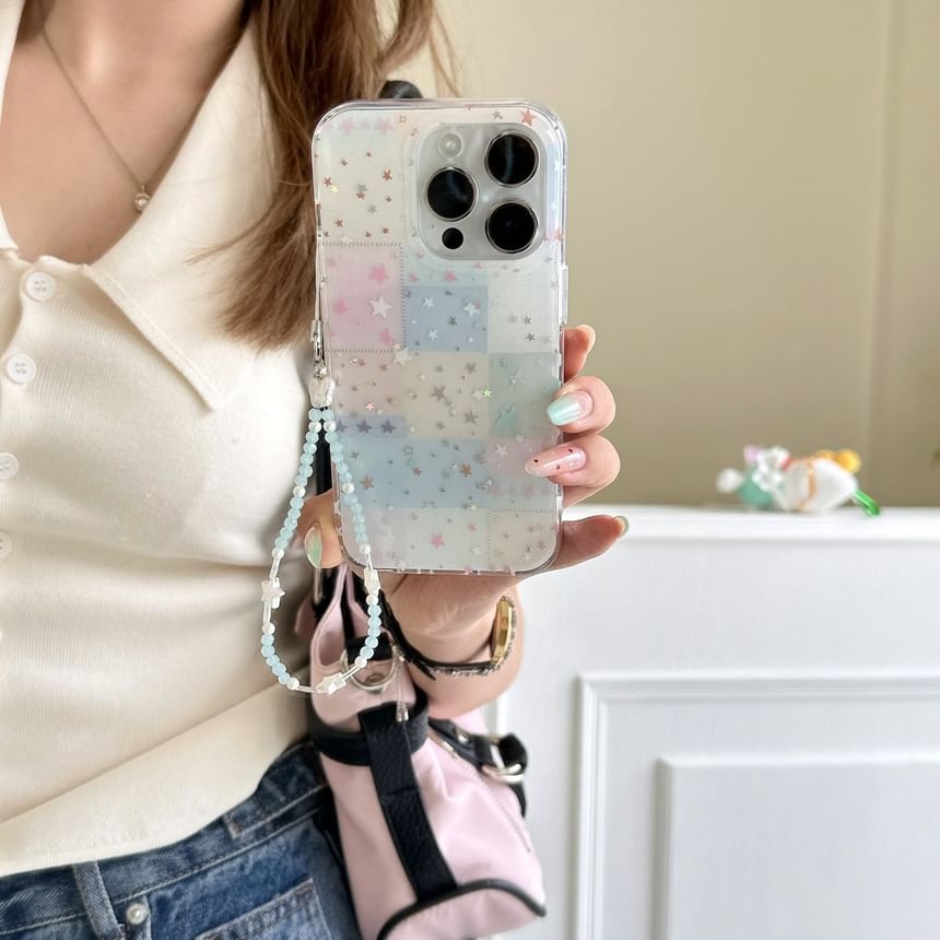 Phone Set Star Strap Checker / Case