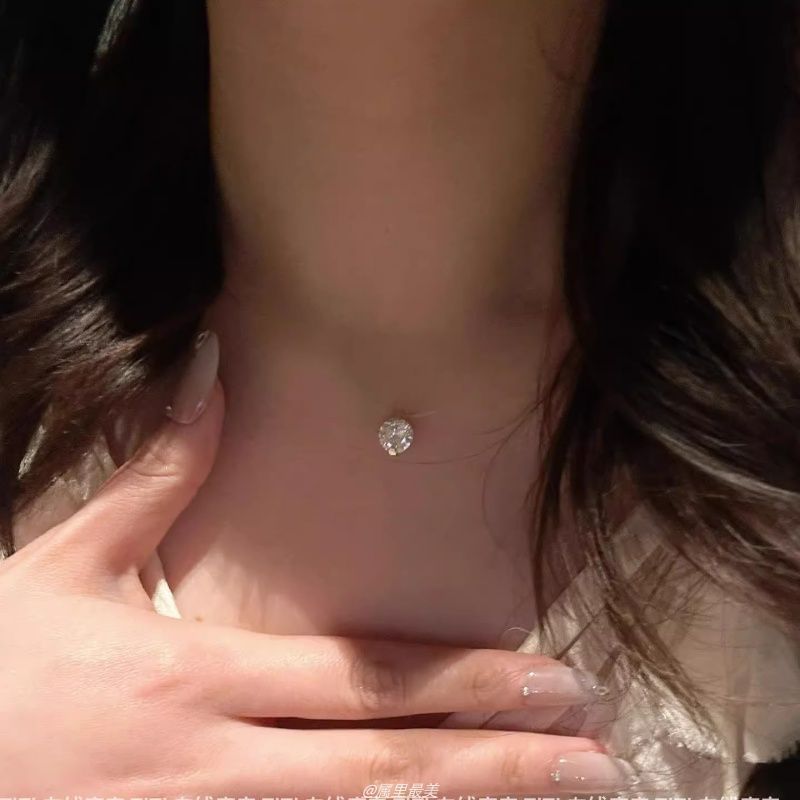 Necklace Rhinestone Pendant