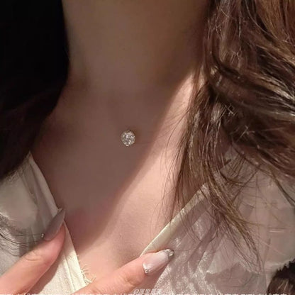 Necklace Rhinestone Pendant