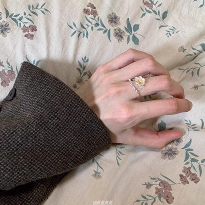 Open Flower Ring