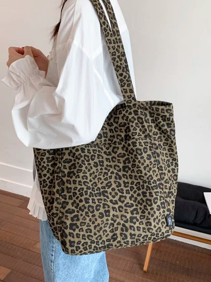 Tote Print Bag Leopard