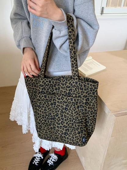 Tote Print Bag Leopard