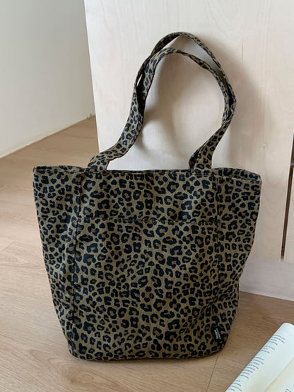 Tote Print Bag Leopard