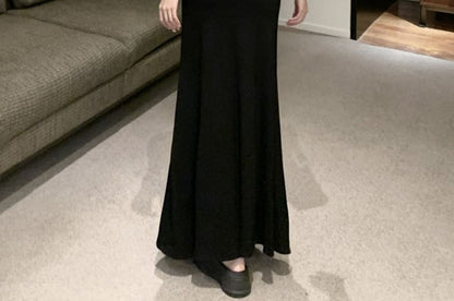 Neckline Dress Backless Sleeveless Maxi Bowknot