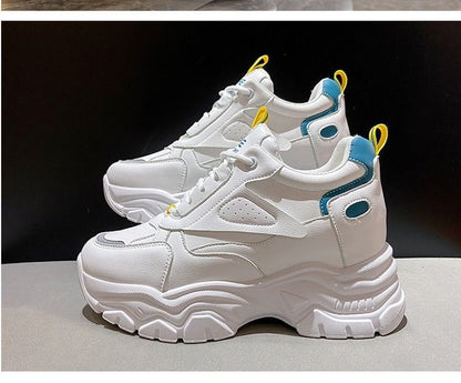 Wedge Sneakers Hidden Panel Platform