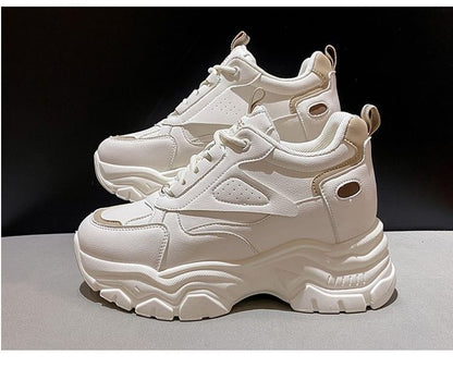 Wedge Sneakers Hidden Panel Platform