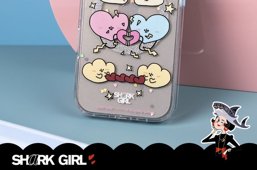 Heart Cartoon Magnetic (Compatible with MagSafe) Phone Case