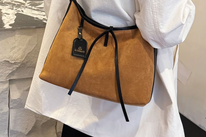 Shoulder Faux Crossbody Bag Suede