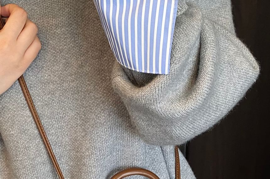 Handle Applique Flap Top Plaid Crossbody Heart Bag