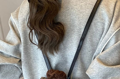 Small Backpack Dotted Ruffle Panel Floral