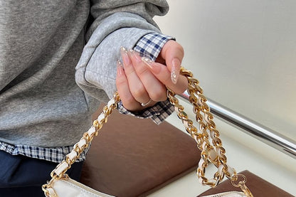 Bag Crossbody Quilted Chain
