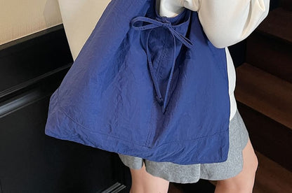 Plain Bag Tie-Up Shopper